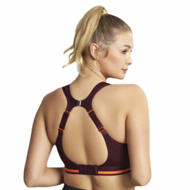 Podprsenka PANACHE SPORTS NON WIRED RACER BRA MULBERRY