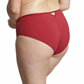 Kalhotky SCULPTRESSE DIONNE MIDI BRIEF FIERY RED