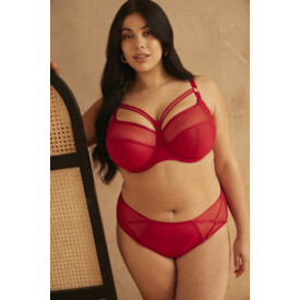 Podprsenka SCULPTRESSE DIONNE FULLCUP BRA FIERY RED