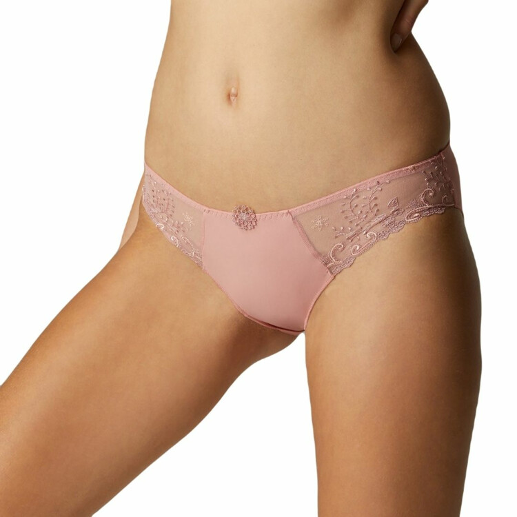 Kalhotky SIMONE PÉRÈLE DELICE BRIEF PEACH PINK