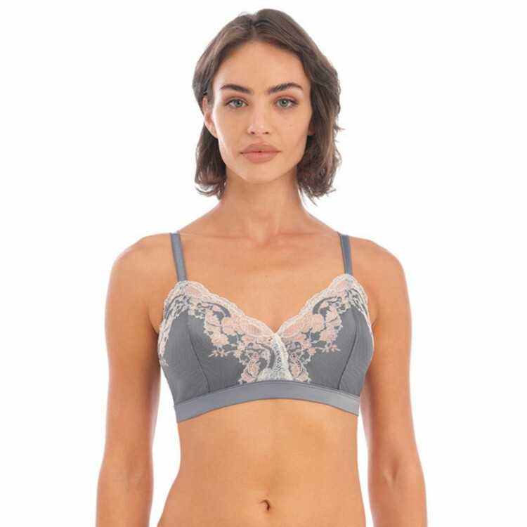 Braletka WACOAL LACE AFFAIR BRALETTE QUIET SHADE/WIND CHIME