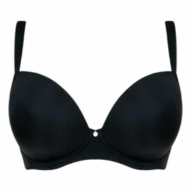 Podprsenka CURVY KATE SMOOTHIE T-SHIRT PLUNGE BLACK
