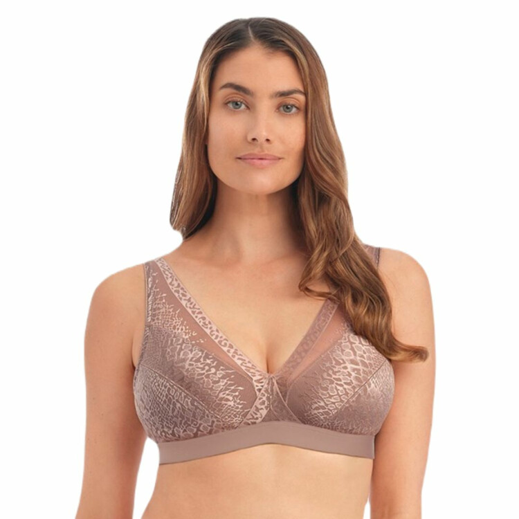 Braletka FANTASIE ENVISAGE BRALETTE NON WIRED TAUPE