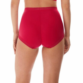 Kalhotky FANTASIE FUSION HIGH WAIST BRIEF RED