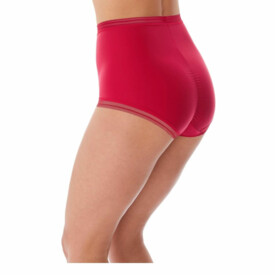 Kalhotky FANTASIE FUSION HIGH WAIST BRIEF RED