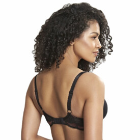 Podprsenka PANACHE CLARA MOULDED SWEETHEART BRA BLACK FIG