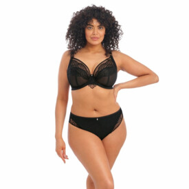Podprsenka ELOMI PRIYA UW PLUNGE BRA BLACK