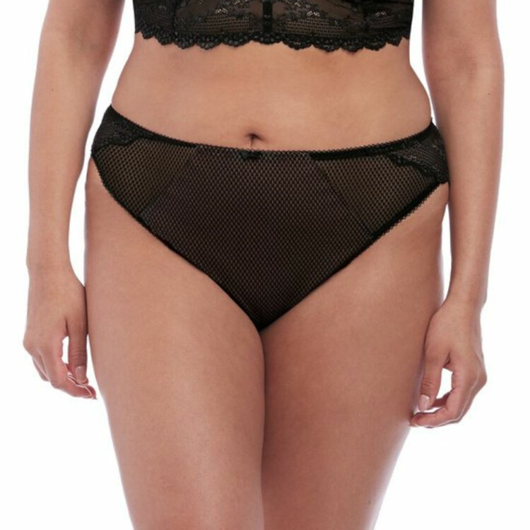 Kalhotky ELOMI CHARLEY BRAZILIAN BRIEF BLACK