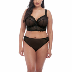 Kalhotky ELOMI CHARLEY BRAZILIAN BRIEF BLACK