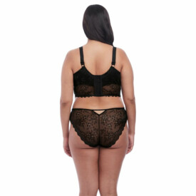 Kalhotky ELOMI CHARLEY BRAZILIAN BRIEF BLACK