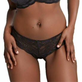 PA7259CBK Kalhotky PANACHE CLARA THONG CHARCOAL/BLACK