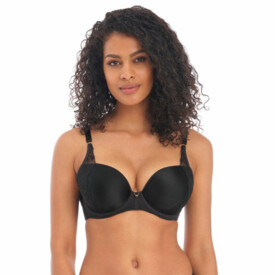 Podprsenka FREYA TEMPTRESS UW MOULDED PLUNGE T-SHIRT BRA BLACK