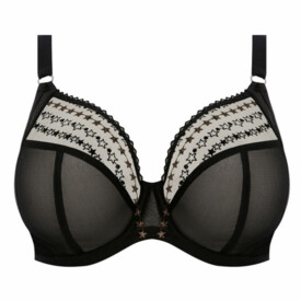 Podprsenka ELOMI MATILDA UW PLUNGE BRA BLACK STAR