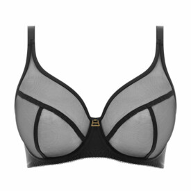 AA400921NOR Podprsenka FREYA SNAPSHOT UW HIGH APEX PLUNGE BRA NOIR