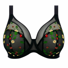 Podprsenka ELOMI SAMIRA UW PLUNGE BRA BLACK