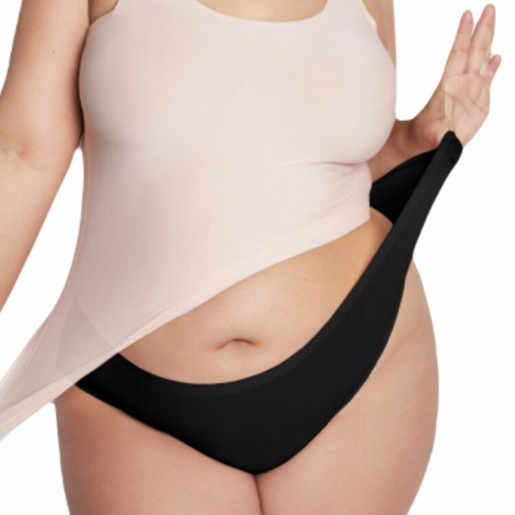 Kalhotky JULIMEX FLEXI - ONE PLUS SIZE PANTY BLACK