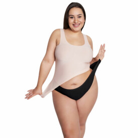 Kalhotky JULIMEX FLEXI - ONE PLUS SIZE PANTY BLACK