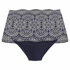 Kalhotky FANTASIE LACE EASE INVISIBLE STRETCH FULL BRIEF NAVY