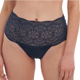 Kalhotky FANTASIE LACE EASE INVISIBLE STRETCH FULL BRIEF NAVY