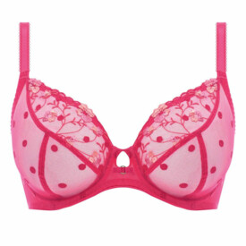 Podprsenka FREYA AWAKENING UW PLUNGE BRA RED