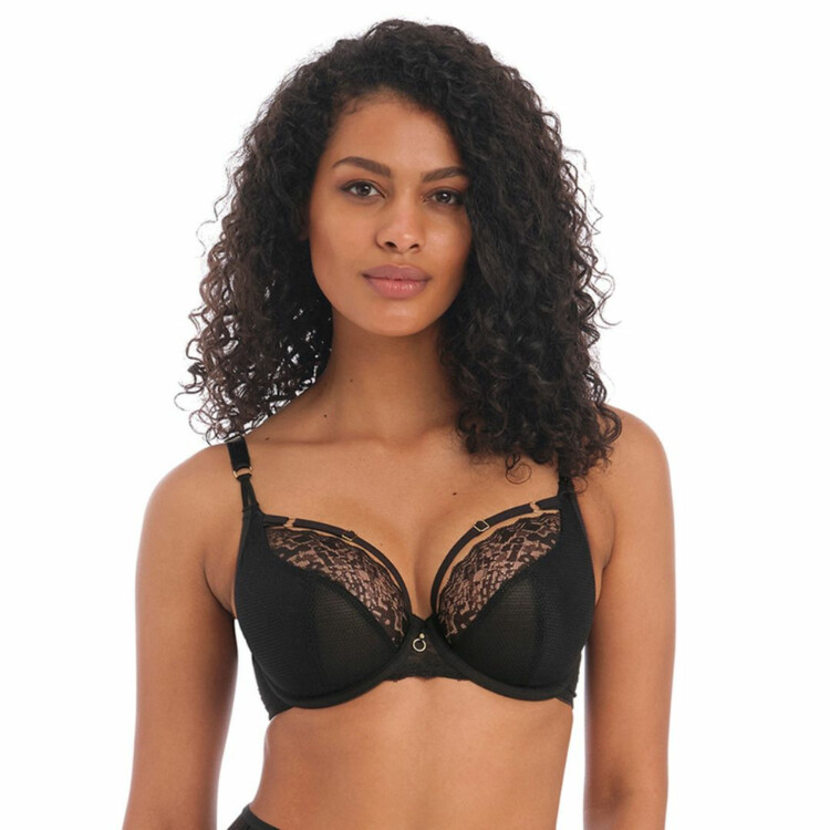 Podprsenka FREYA TEMPTRESS UW PLUNGE BRA BLACK