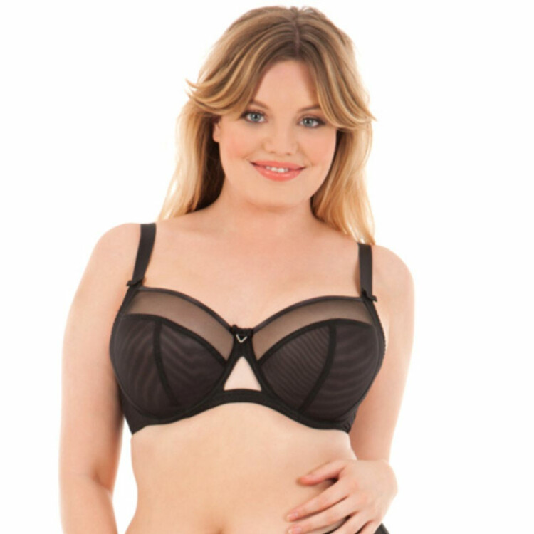 Podprsenka CURVY KATE VICTORY BALCONY BRA BLACK