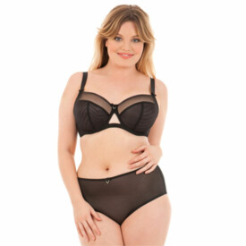 Podprsenka CURVY KATE VICTORY BALCONY BRA BLACK