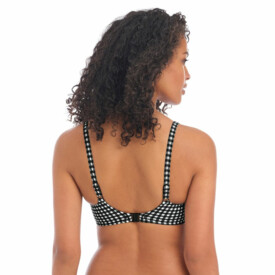 AS201903MOM Plavky vrchní díl FREYA CHECK IN UW SWEETHEARTH BIKINI TOP MONOCHROME