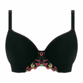 Podprsenka FREYA LOVELAND UW MOULDED PLUNGE T-SHIRT BRA BLACK