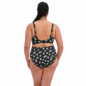 ES7275BDY Plavky spodní díl ELOMI SWIM PLAIN SAILING BIKINI BRIEF BLACK DAISY