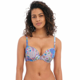 AS202308MUI Plavky vrchní díl FREYA BOHO BREEZE UW MOULDED BIKINI TOP MULTI