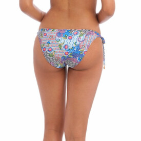AS202375MUI Plavky spodní díl FREYA BOHO BREEZE TIE SIDE BIKINI BRIEF MULTI