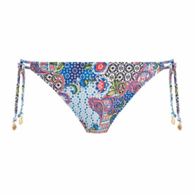 AS202375MUI Plavky spodní díl FREYA BOHO BREEZE TIE SIDE BIKINI BRIEF MULTI