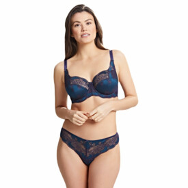 PA7259DON Kalhotky PANACHE CLARA THONG DEEP OCEAN