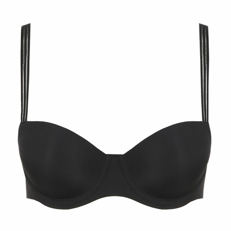 MJ0122099ZWA Podprsenka MARIE JO LOUIE L'AVENTURE PADDED BALCONY BRA BLACK