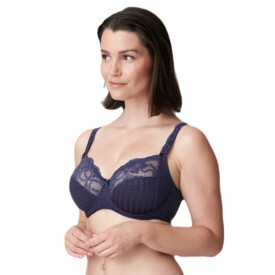 PD0162121BBI Podprsenka PRIMADONNA MADISON FULLCUP WIRE BLEU BIJOU