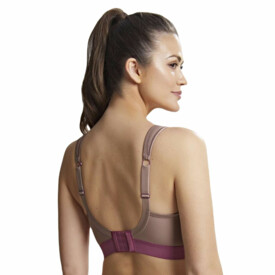 Podprsenka PANACHE SPORTS NON-WIRED BRA WARM TAUPE