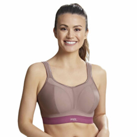 Podprsenka PANACHE SPORTS NON-WIRED BRA WARM TAUPE