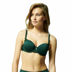 Podprsenka SIMONE PÉRÈLE ANDORA 3D SPACER MOULDED PADDED BRA AGATE GREEN