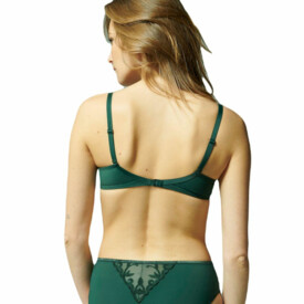 Podprsenka SIMONE PÉRÈLE ANDORA 3D SPACER MOULDED PADDED BRA AGATE GREEN