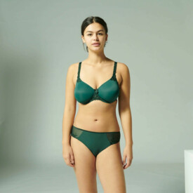 Kalhotky SIMONE PÉRÈLE ANDORA BIKINI PANTY AGATE GREEN