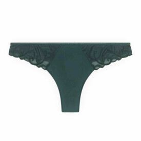 Kalhotky SIMONE PÉRÈLE ANDORA THONG AGATE GREEN