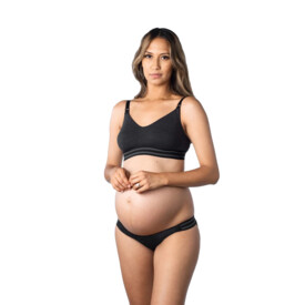 Kalhotky HOTMILK ELEVATE LEAKPROOF BIKINI BLACK MARLE