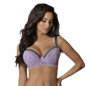 CX9512VLE Podprsenka COMEXIM PAOLA HALFCUP VIOLET LACE