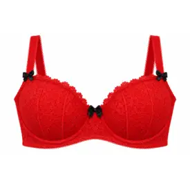 Podprsenka COMEXIM DOLCE HALFCUP SCARLET