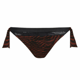 SP4008953ZWA Plavky spodní díl PRIMADONNA SWIM ISSAMBRES WAIST ROPES BRIEFS BLACK