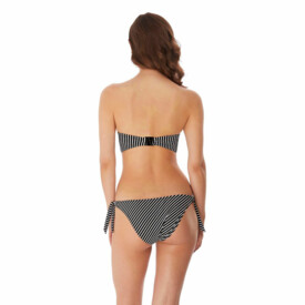 AS6794BLK Plavky SPODNÍ DÍL FREYA SWIM BEACH HUT RIO SCRARF TIE BIKINI BRIEF BLACK