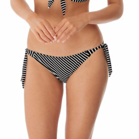 AS6794BLK Plavky SPODNÍ DÍL FREYA SWIM BEACH HUT RIO SCRARF TIE BIKINI BRIEF BLACK