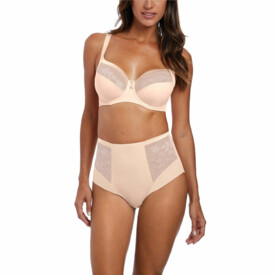 FL2988NAE Kalhotky FANTASIE ILLUSION HIGH WAIST BRIEF NATURAL BEIGE