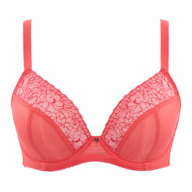 CL10486PPK  Podprsenka CLEO VALENTINA PLUNGE PARADISE PINK